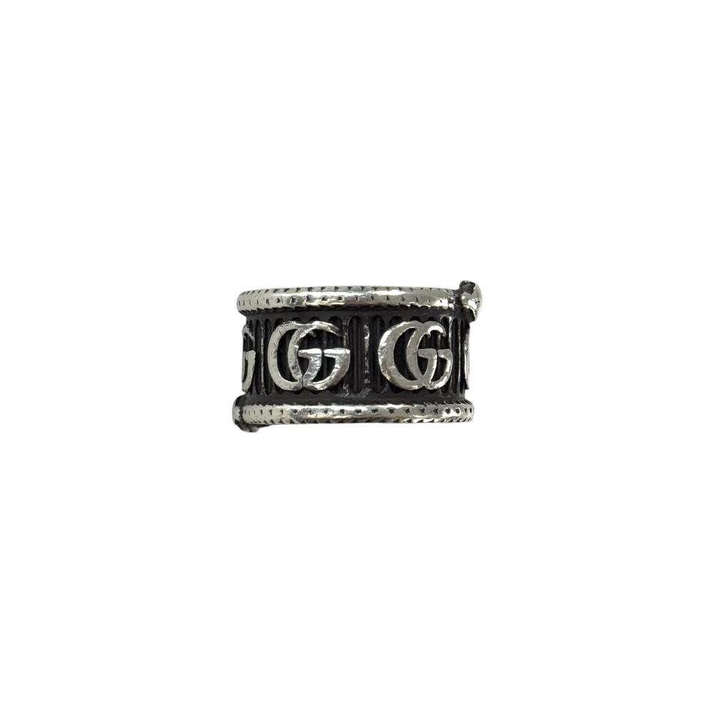 Gucci Sterling Silver GG Marmont Snake Ring - Picture 4 of 10